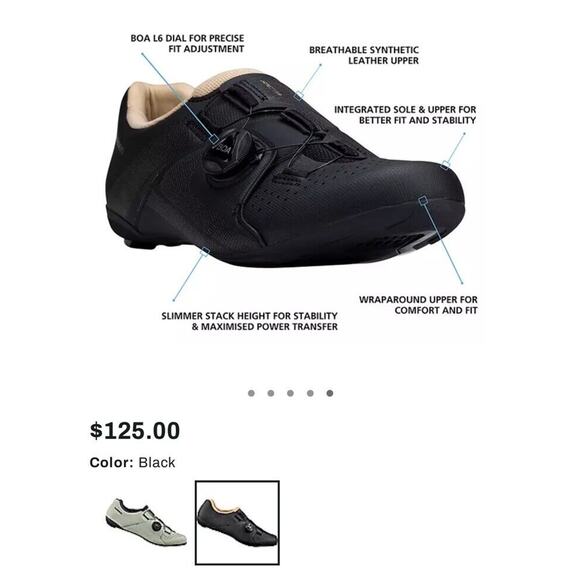 shimano dynalast cycling shoe - Picture 6 of 6